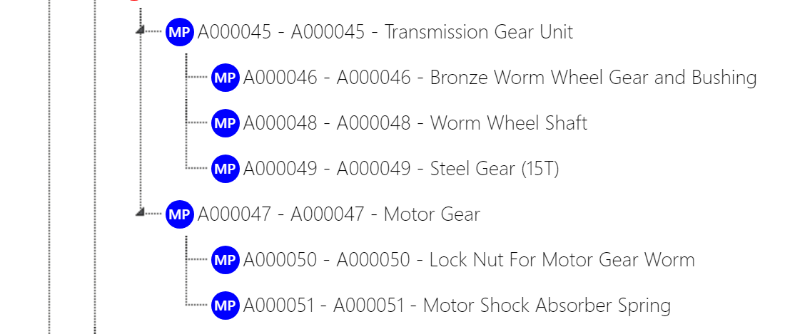 Tracking maintenance operations on the asset