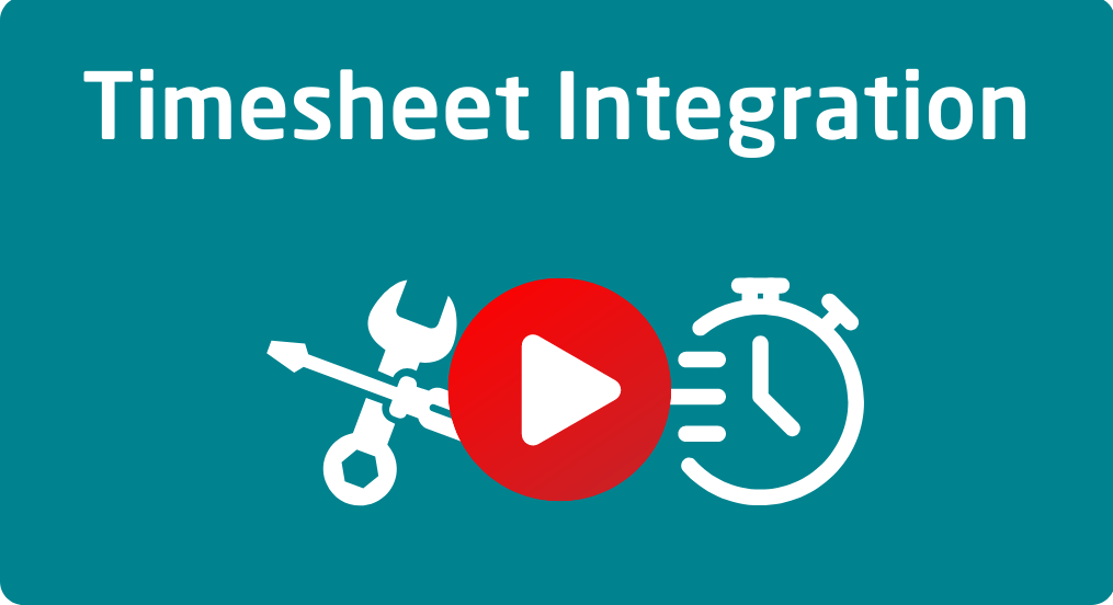 Timesheet integration