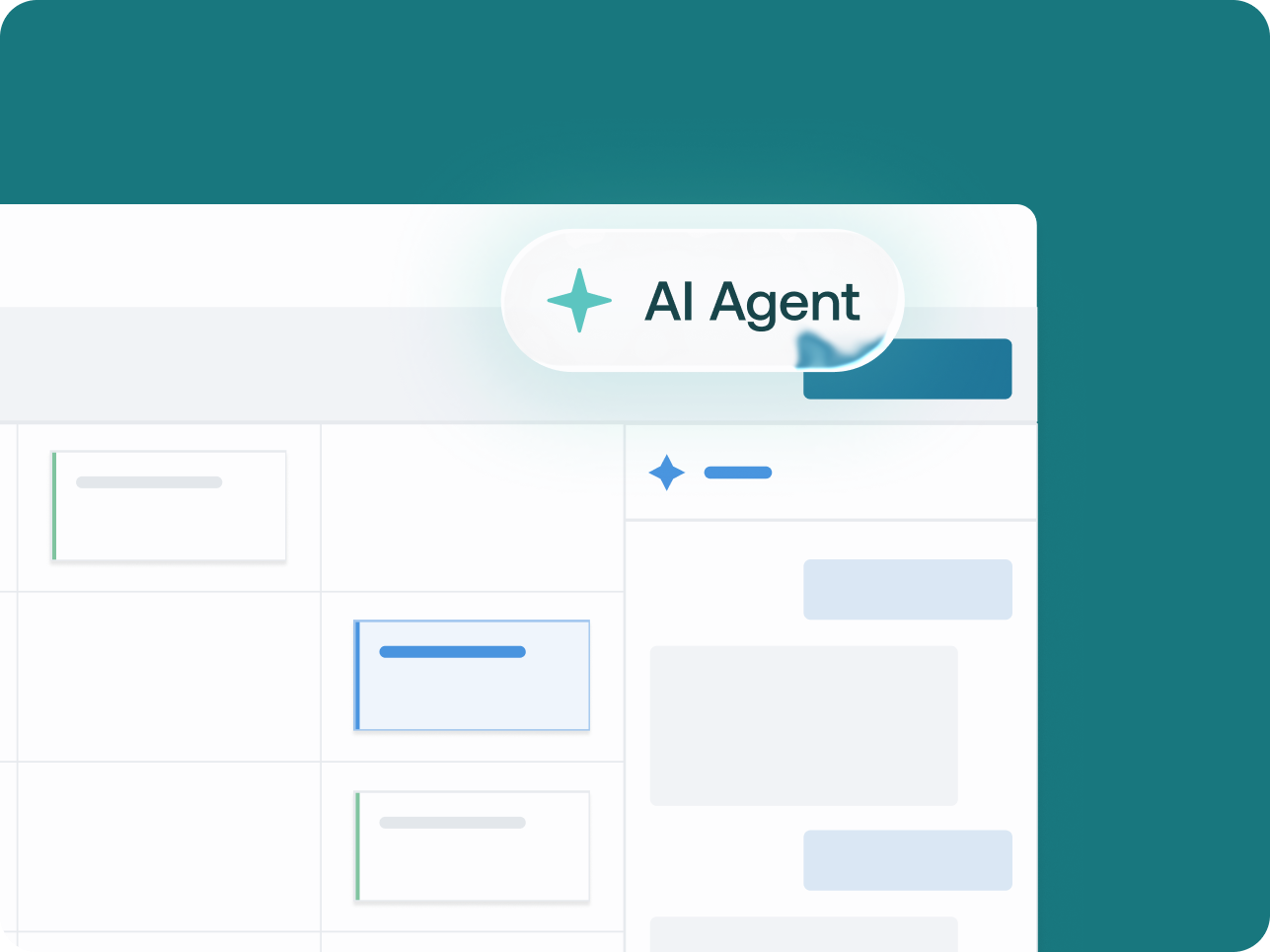 Dynaway Scheduling Agent chat panel next to the Scheduling Board with work order cards