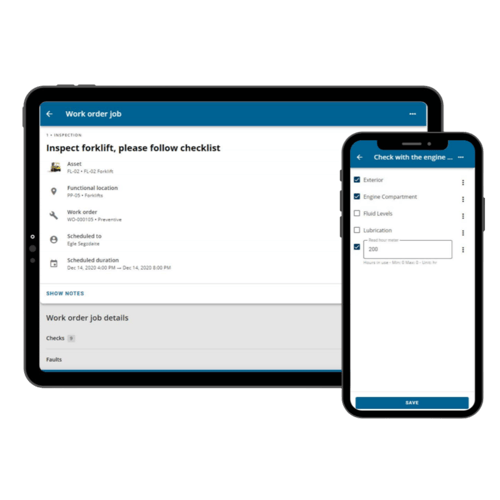 mobile EAM transparent