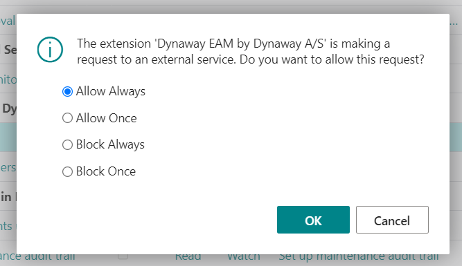 request to external service