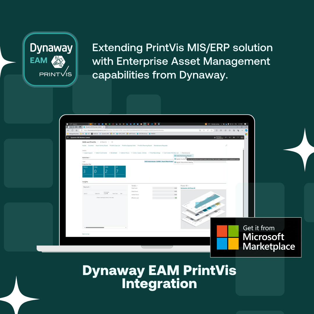 PrintVis Integration Extending MISERP Solution