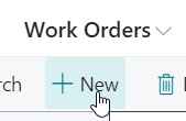 new work order