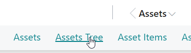 assets tree